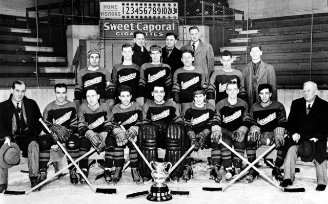 Vernon Legionnaires Hockey Club 1946 Coy Cup Champions