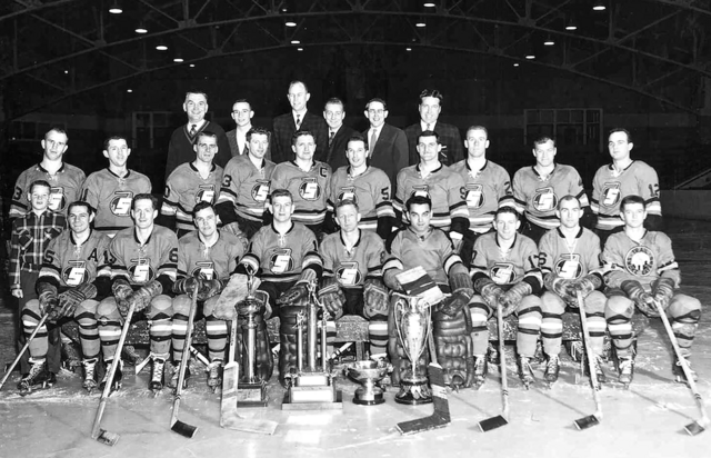 Trail Smoke Eaters 1962 Savage Cup Champions