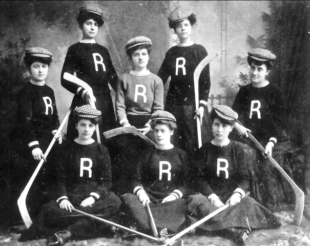Revelstoke Ladies Hockey Team 1905