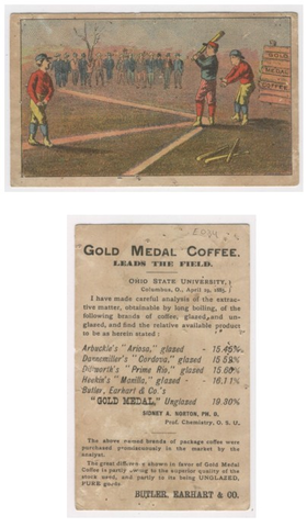 1885 Coffee Card Baseball