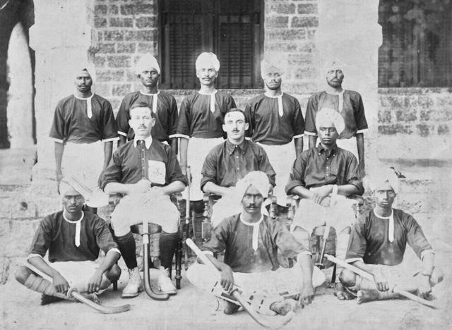 Sikh Field Hockey Team - circa 1905