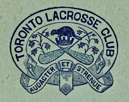 Toronto Lacrosse Club Logo 1870