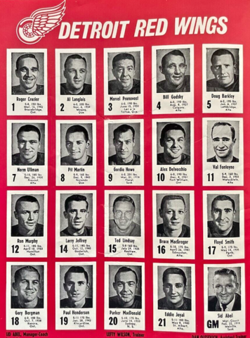 Detroit Red Wings 1965  