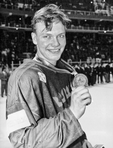 Mats Sundin 1991 World Ice Hockey Champion