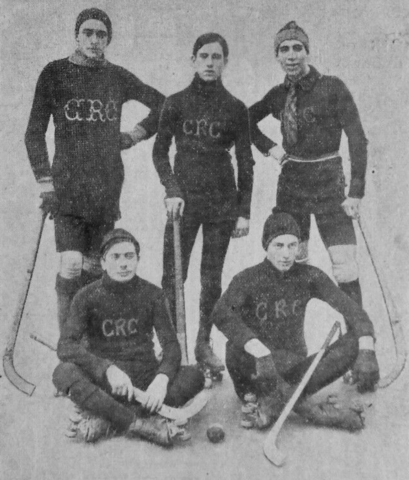 Du Centaur Roller Club 1910 Roller Polo Team