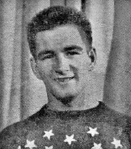 Ray Gariepy 1947 Barrie Flyers Captain