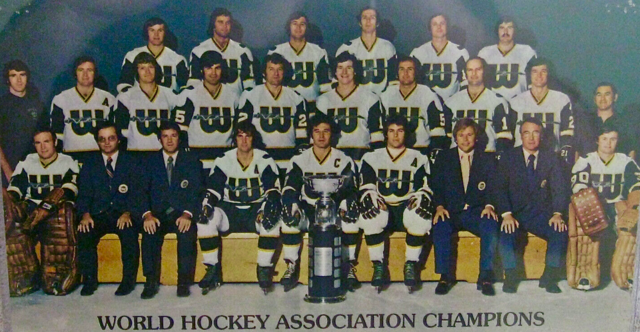 New England Whalers 1973 Avco World Trophy Champions / Avco Cup Champions