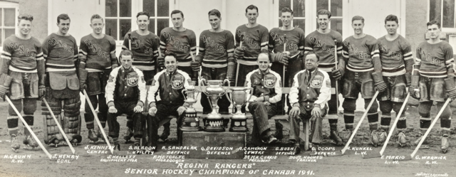 Regina Rangers 1941 Allan Cup Champions