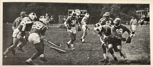 Vintage Lacrosse 1969 University Lacrosse Action / Varsity Lacrosse Game