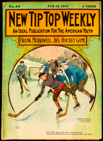 New Tip Top Weekly 1913 Frank Merriwell Jr's Hockey Game