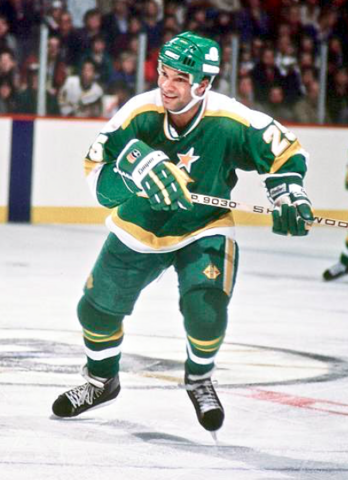 Tony McKegney 1985 Minnesota North Stars