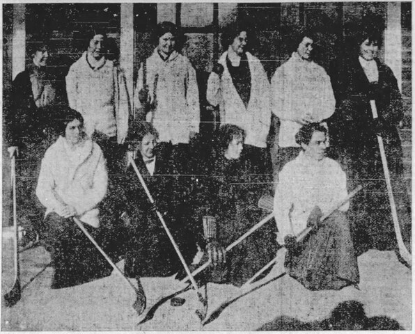 Victoria Ladies' Hockey Club, 1913–14