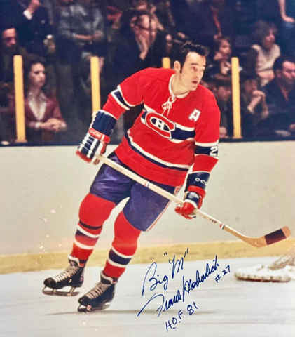 Frank Mahovlich 1973 Montreal Canadiens