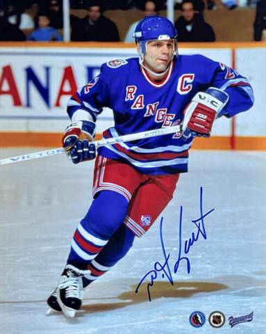 Mike Gartner 1993 New York Rangers Captain