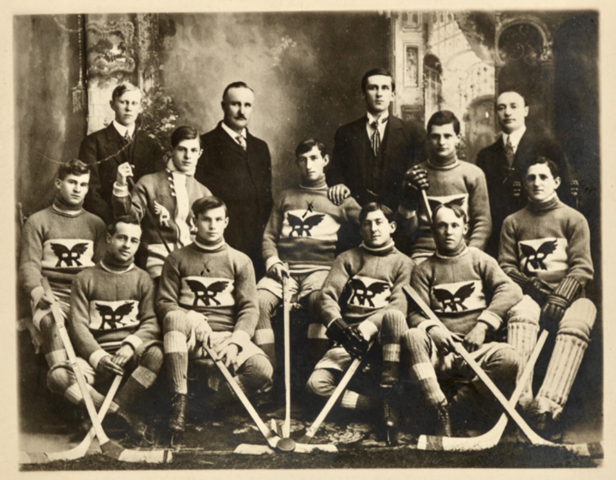 Rough Riders Hockey Team 1909-10 Smith Falls Rough Riders