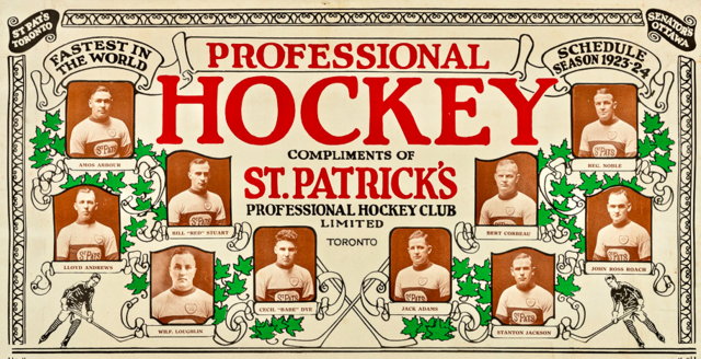 Toronto St. Pats 1923 St. Patrick's Professional Hockey Club