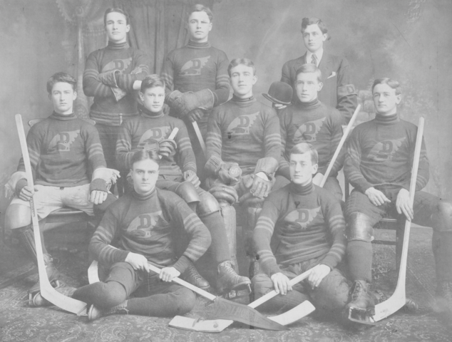 Dalhousie Tigers 1909 Dalhousie University Hockey Team