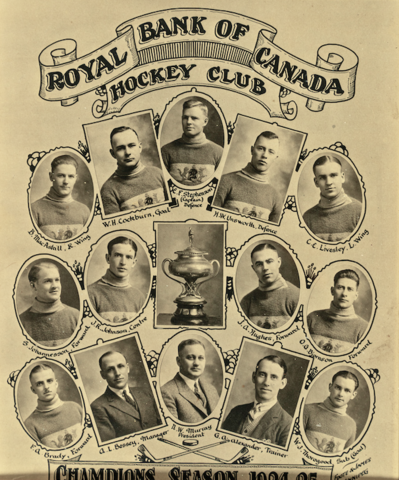 Royal Bank Hockey Club 1925 Winnipeg Bankers League Champions