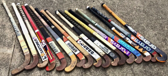 Vintage Field Hockey Sticks 