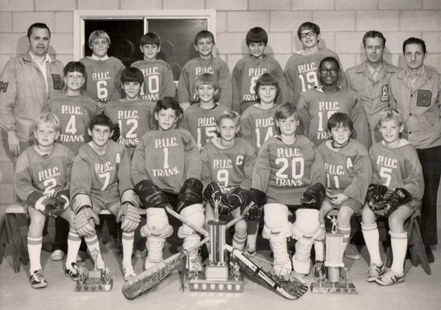 Brantford P.U.C. Lacrosse Team 1971 Wayne Gretzky Lacrosse