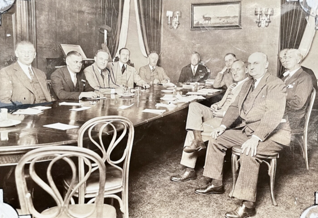 NHL History 1933 NHL Board of Governors