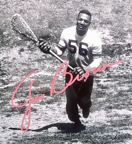 Jim Brown 1957 Syracuse University Lacrosse Midfielder