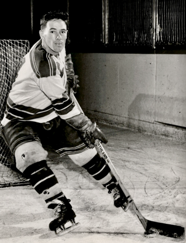 Jackie McLeod 1950 New York Rangers