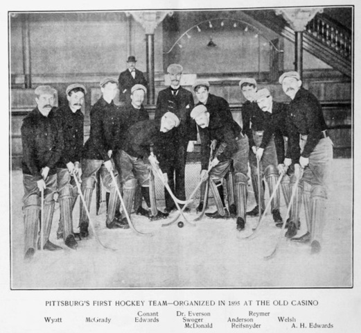 Pittsburgh Polo/Hockey Team, 1895