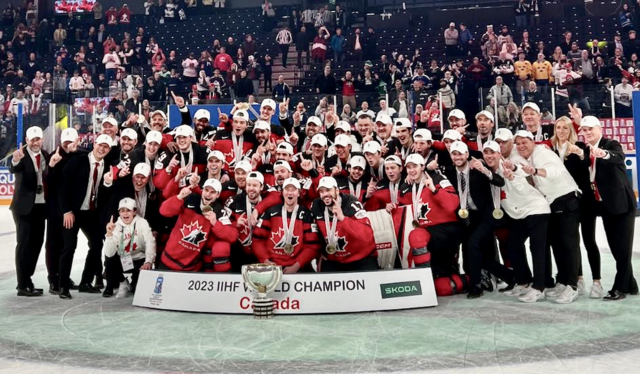 Team Canada 2023 World Ice Hockey Champions
