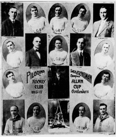 Saskatoon Pilgrims, 1916–17