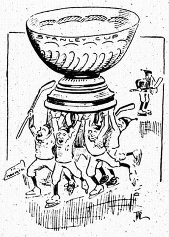 Montreal Hockey Club with Stanley Cup, 1902