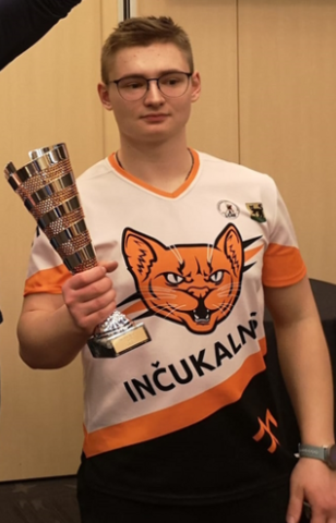 Rainers Kalniņš 2022-23 ITHF World Tour Winner - Table Hockey Champion