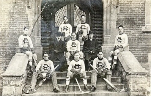 Ridley College Hockey Team 1917  St. Catharines, Ontario