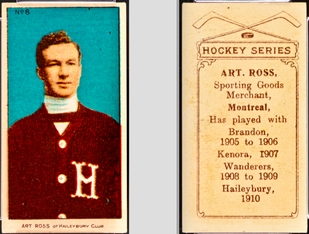Art Ross Hockey Card 1910 Imperial Tobacco C56 Hockey Card