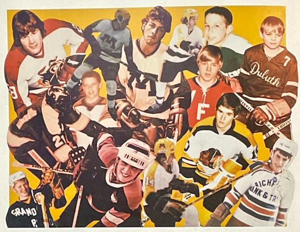 1980 USA Hockey Team Members from Minnesota when playing Youth Hockey