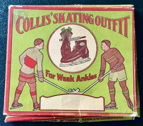 Collis Skating Outfit 1915 Antique Hockey Ankle Supporter