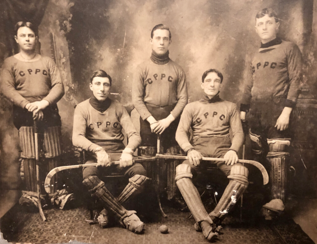 C P P C Roller Polo Team 1905 circa - Pennsylvania Polo Club