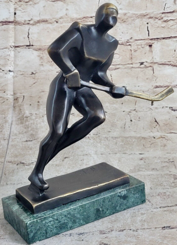 Bronze Hockey Sculpture 2023