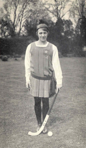 Marjorie Pollard 1930 English Field Hockey Legend