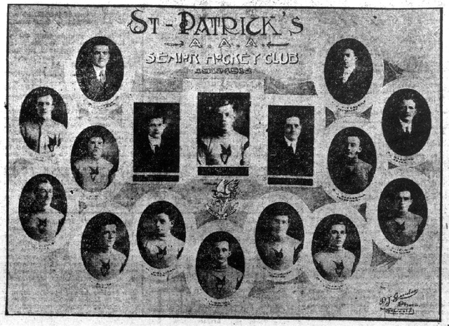 Montreal St. Patrick's, 1911–12