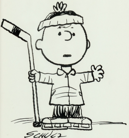 Charlie Brown Hockey 1950