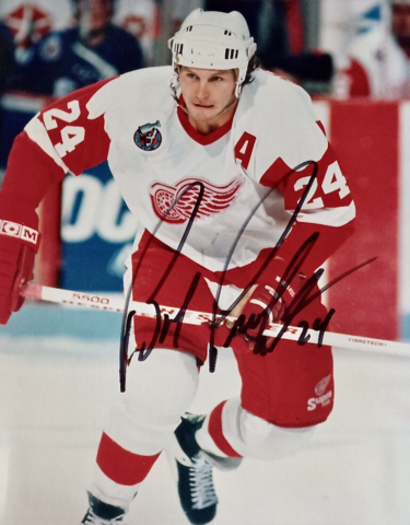 Bob Probert 1993 Detroit Red Wings