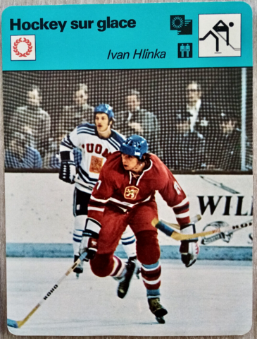 Ivan Hlinka Sportscaster Card 1980