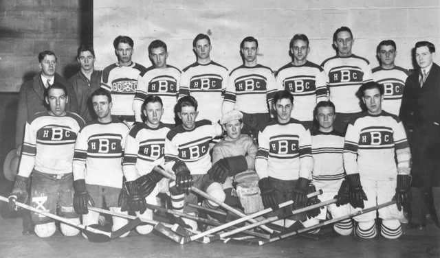 USA Olympic Ice Hockey History 1932 Boston Hockey Club