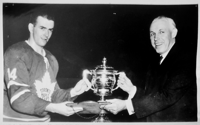 Dave Keon 1962 Lady Byng Memorial Trophy Winner