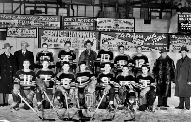 Humboldt Indians 1947 Saskatchewan Junior Hockey League