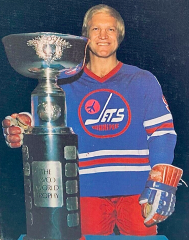Bobby Hull 1976 Avco World Trophy Champion Avco Cup