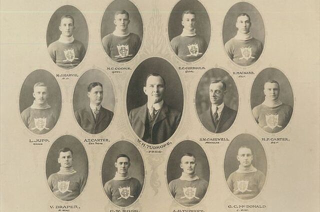 Orillia Hockey Team 1915 Ontario Hockey Association