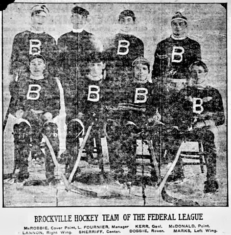 Brockville Hockey Club, 1904–05