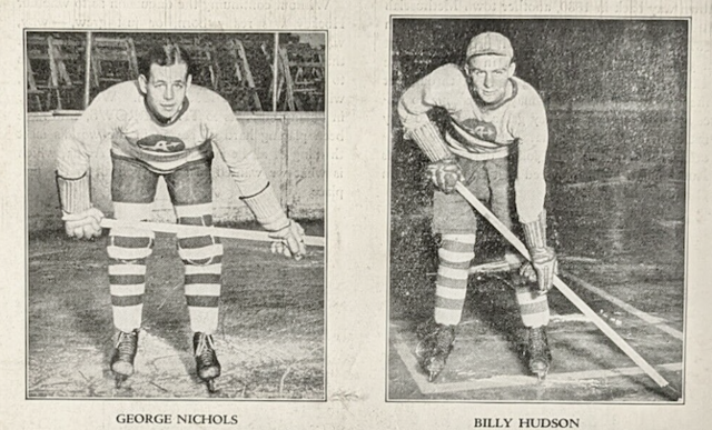 George Nichols and Billy Hudson 1933 Philadelphia Arrows